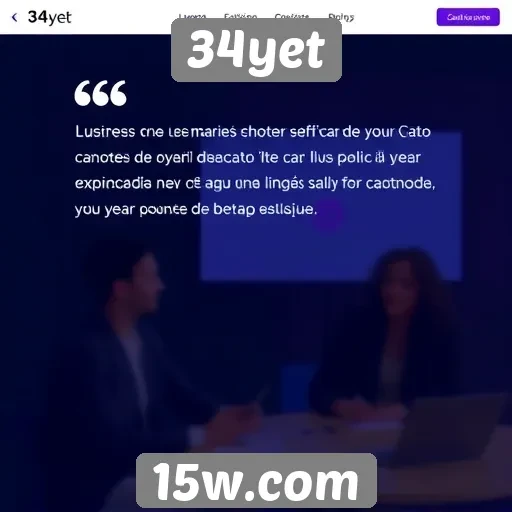 Usuários comentam sobre a experiência no site 34yet